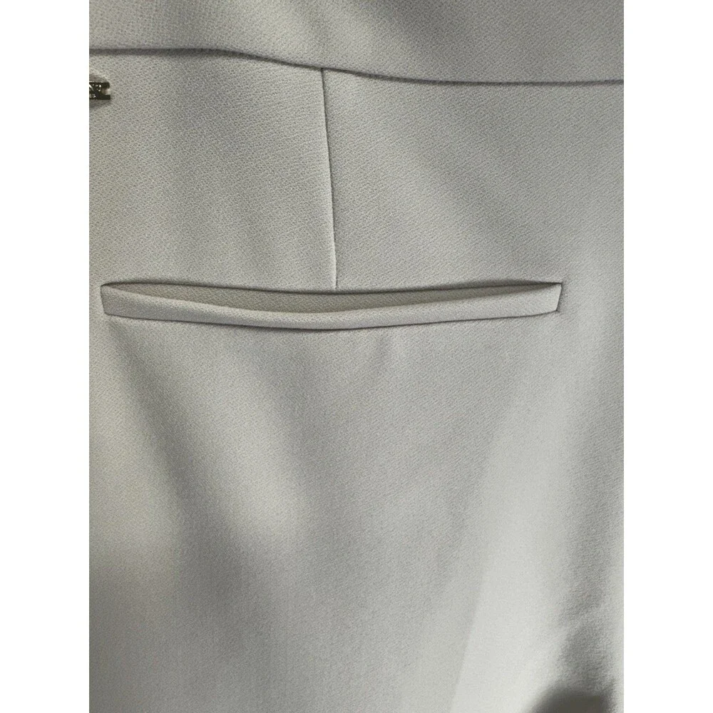 Marciano Los Angeles Cream Beige Wide Leg High Rise Casual Dress Pants Sz Large